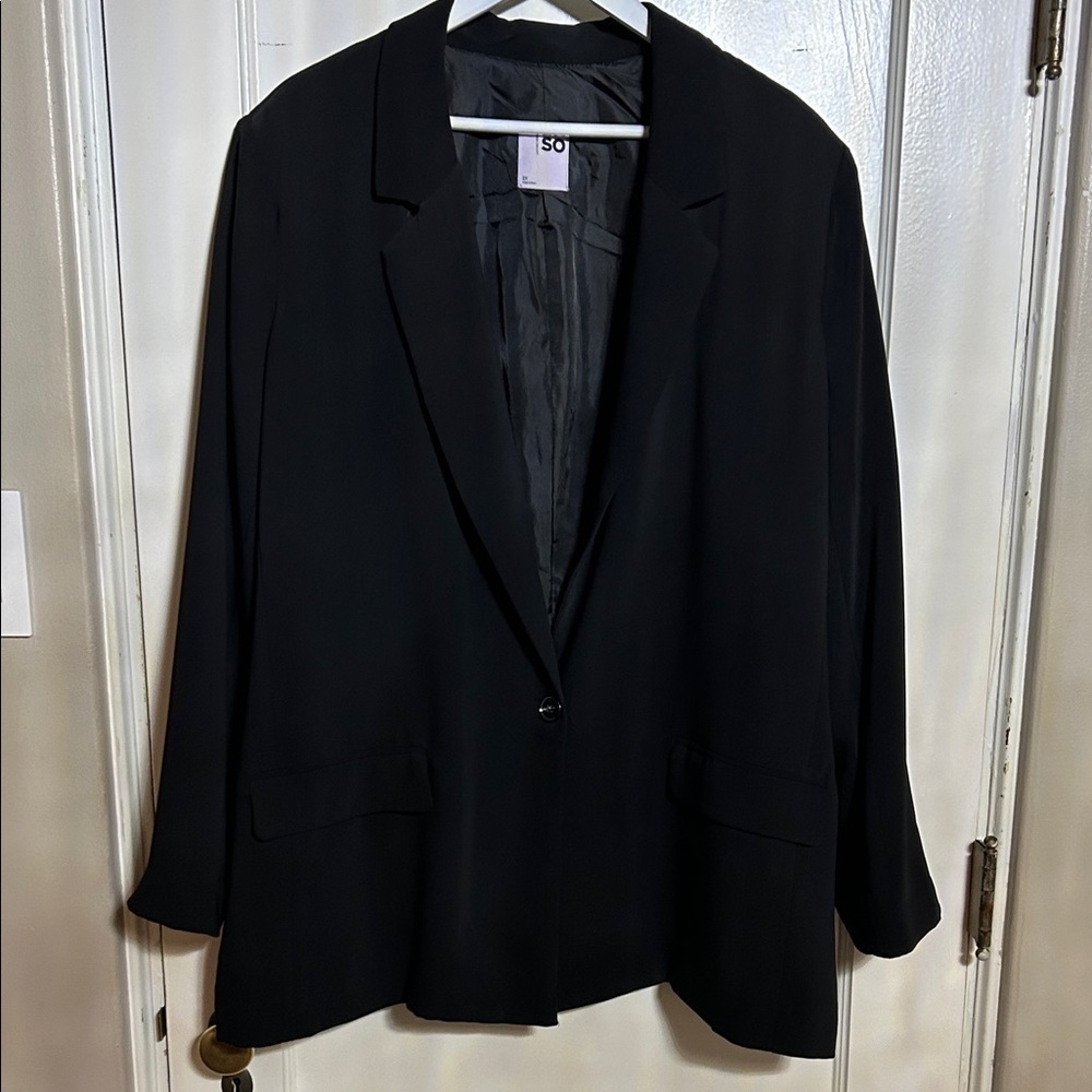 SO Women's Classic Black Blazer